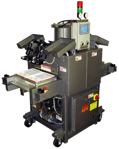Medical tray sealer for thermform packaging of medical devices