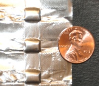 small zero head space foil pouches for microfluidic applications